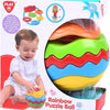 Playgo regenboog puzzelbal