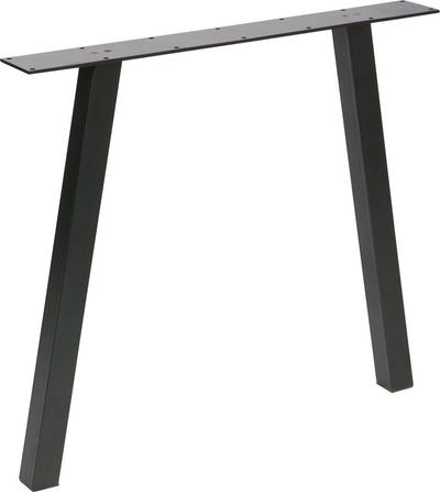 Woood tablo a poot kd 1 stuks - metaal - zwart - 72x79x10