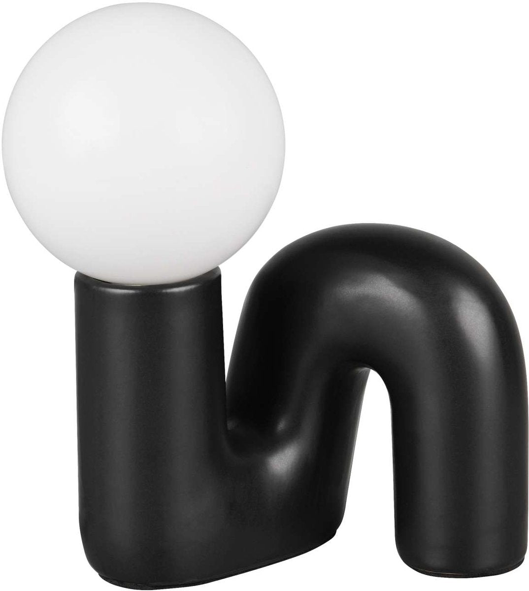 Rl vive tu luz realidad quinn - lámpara de mesa - negro - excl. 1x g9 3 w - interruptor de cable