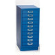 Mobile multi-cassettiera con 10 cassetti