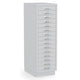 Mobile multi-cassettiera con 15 cassetti