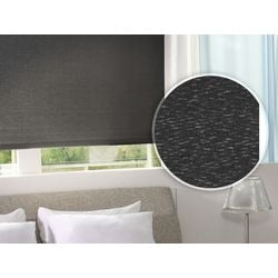 Tenda a rullo nero chiaro 120x150 cm