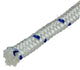 Mack 1013978 - hilo pp trenzado blanco azul 10mm 15m | 5 piezas