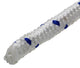 Mack 1013979 - filo pp intrecciato bianco blu 12mm 15m | 5 pezzi
