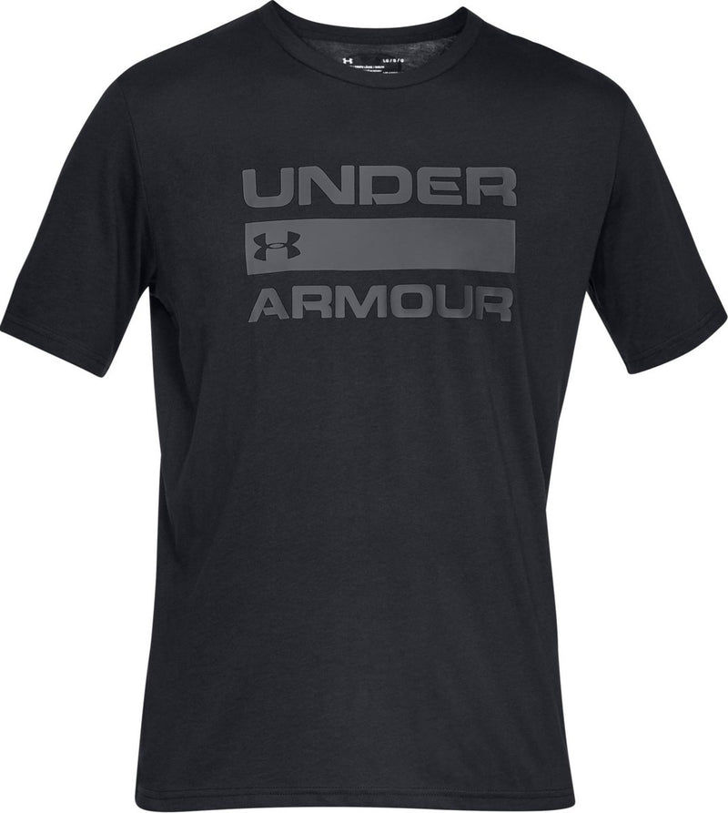 Maglietta sportiva da uomo Under Armour UA Team Issue Wordmark SS - Nera