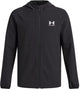 Giacca sportiva da ragazzo Under Armour UA Vibe Woven Windbreaker-BLK - Nera - Bianca