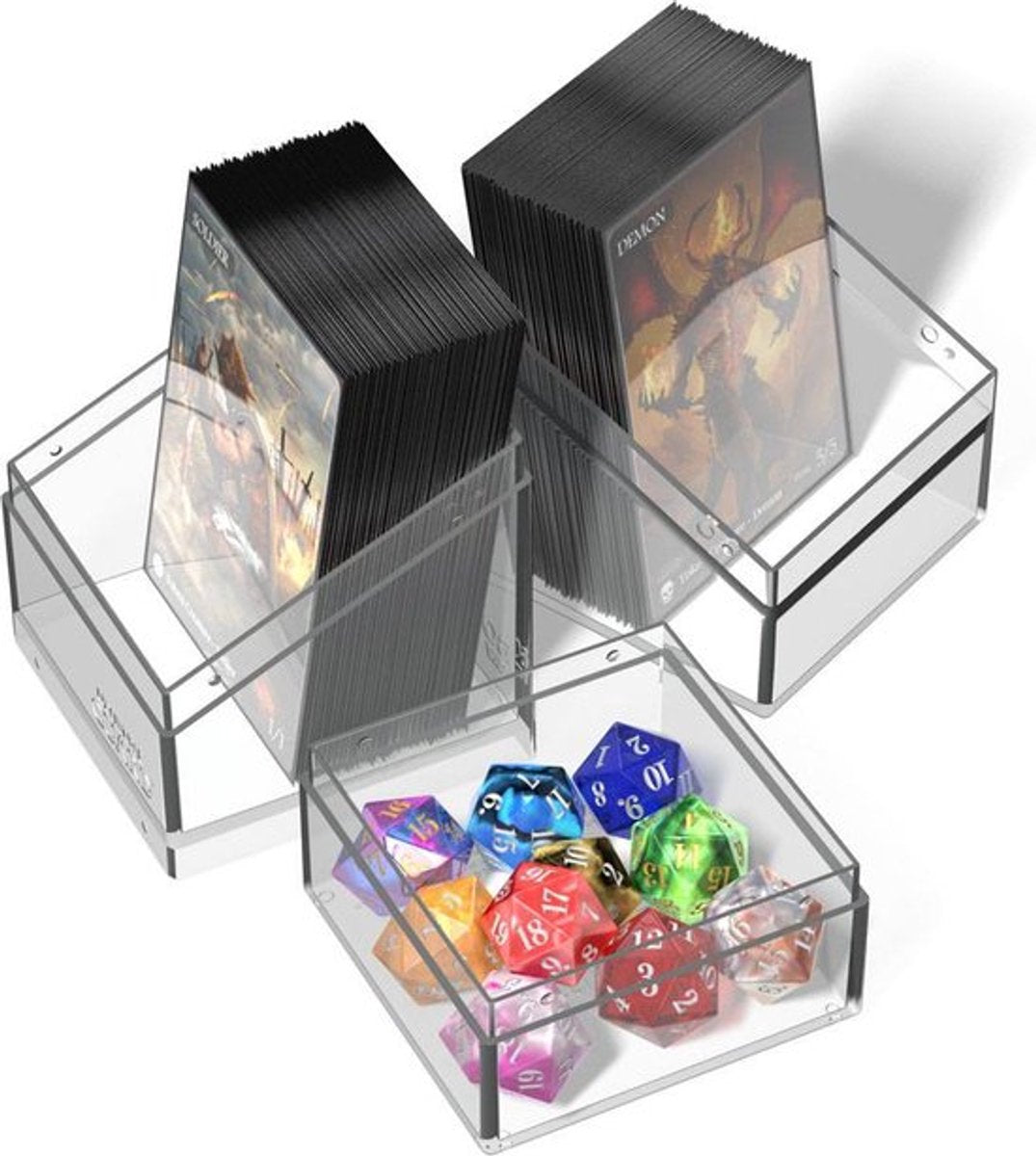 Ultimate Guard Boulder'n'Tray 100+ - trasparente