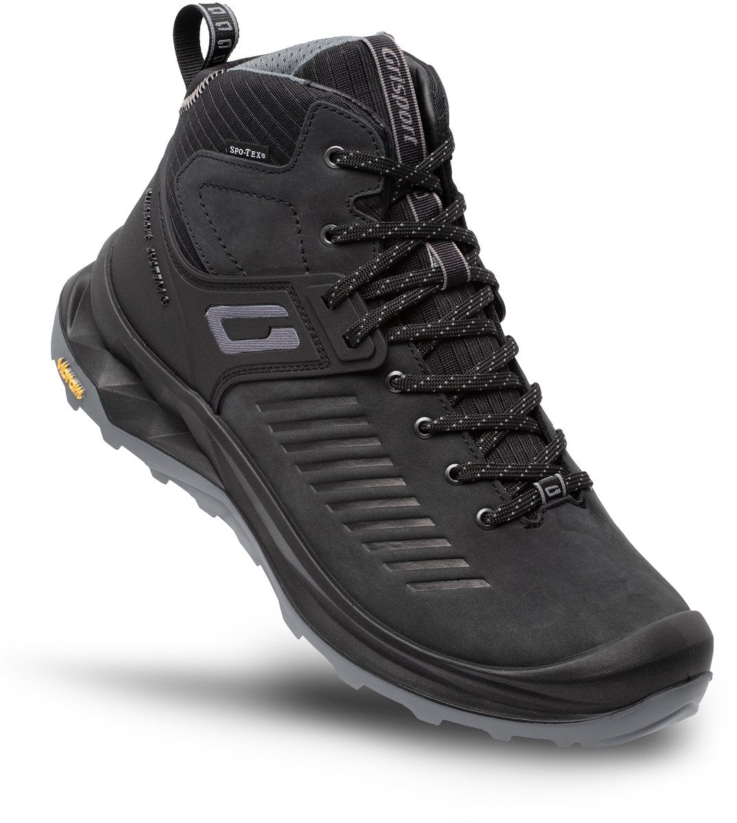 Scarponi da trekking unisex Grisport Journey Mid - neri