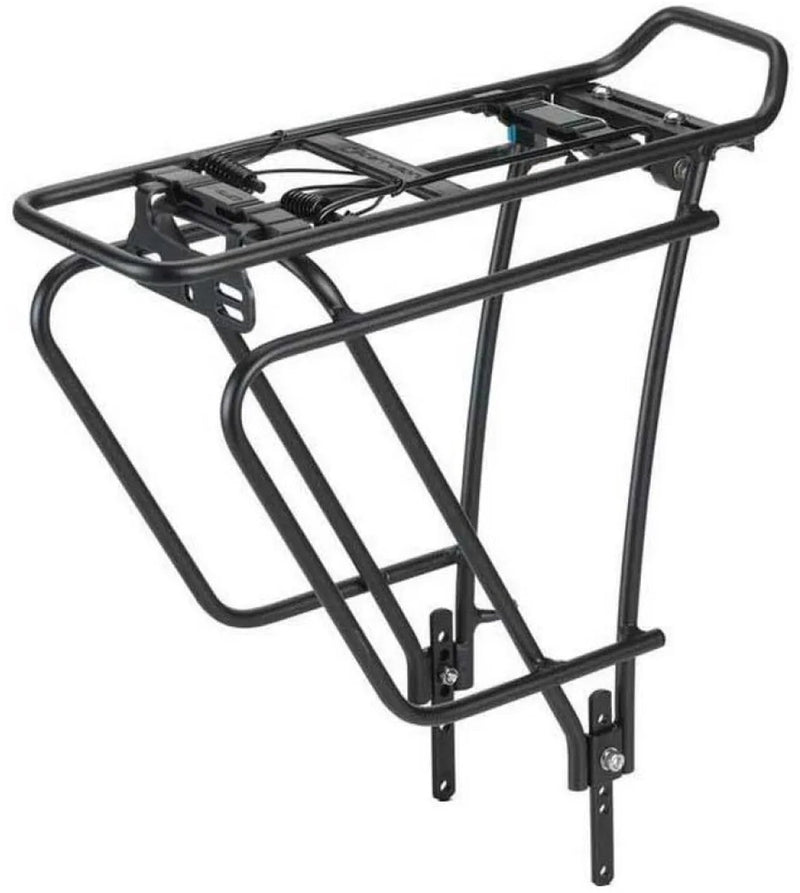 Xlc rp-r11 bagagedrager - carry more - aluminium - zwart - 26 tot 28 inch