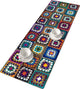 Bertoni - camino de mesa - fieltro - 115x40cm - estampado frania