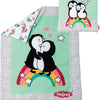 Doll blanket Penguin with pillow