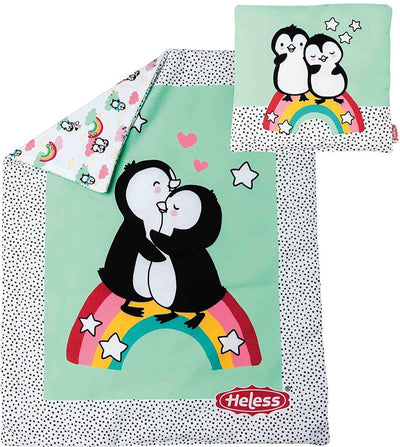 Doll blanket Penguin with pillow