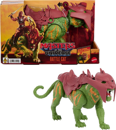 Masters of the universe 2026 movie battle cat figure - with bite and 5 different roaring sounds - armored tiger