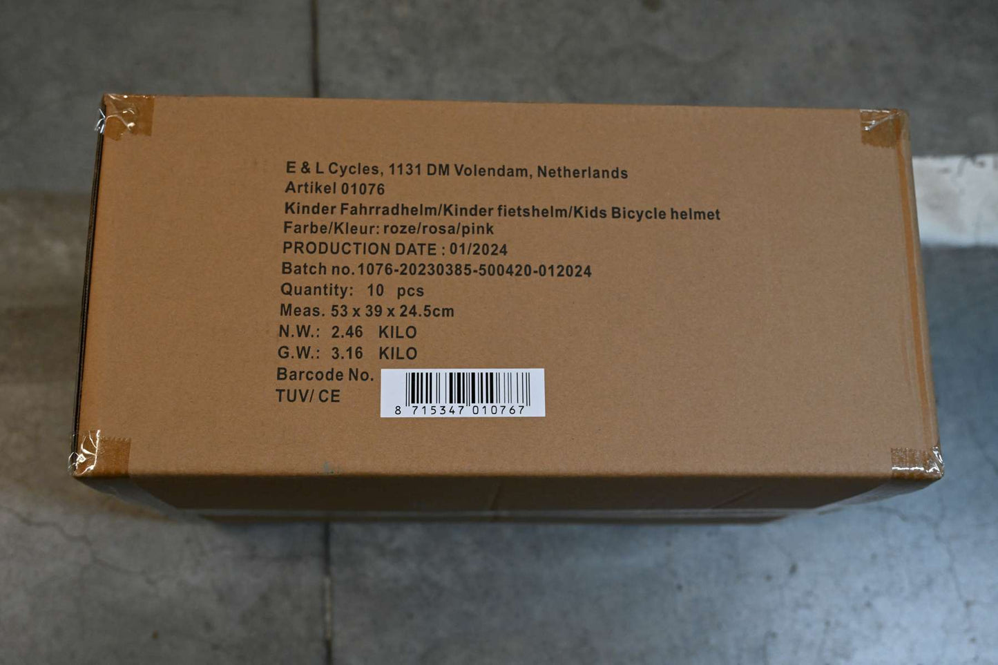 Volare Bicycle Helmet Pink 47-51 cm