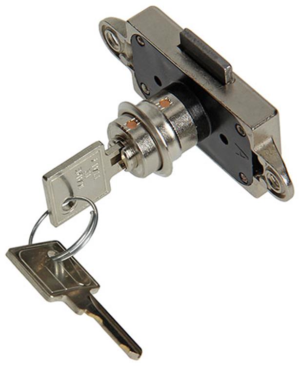 Mack 1014019 - cerradura de armario cilíndrica de superficie ø 20 mm l20 mm | 5 piezas