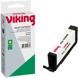 Inktcartridge office depot compatibel canon cli-581xl geel