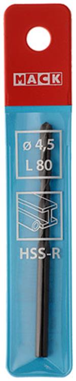 Mack 1018182 - broca universal hss r ø 4,5 x 80 mm | 5 piezas