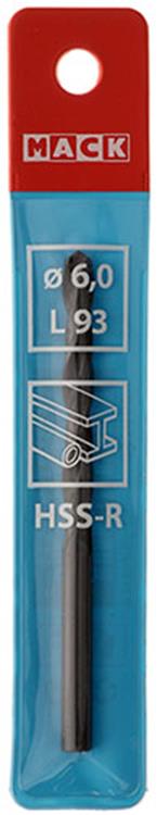 Mack 1018185 - broca universal hss r ø 6,0 x 93 mm | 5 piezas