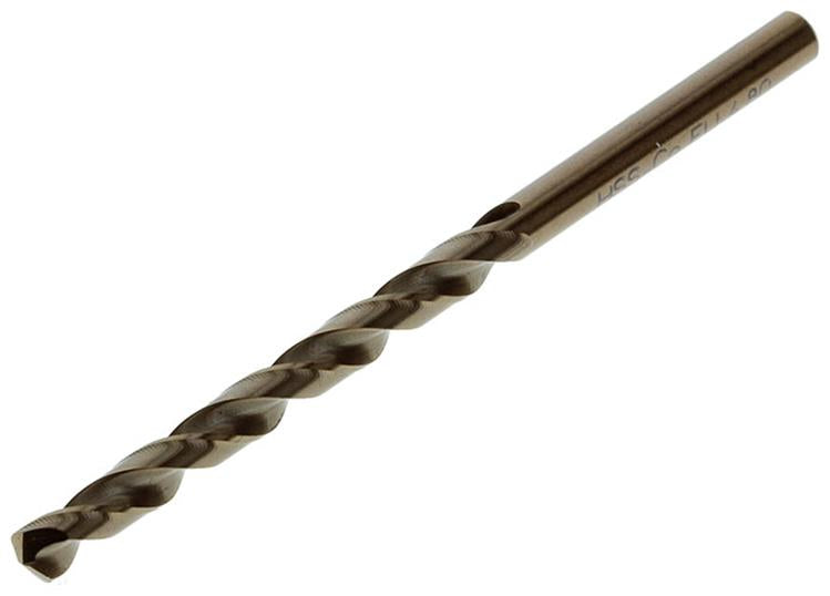 Mack 1018199 - taladro metal hss co5% din 338 ø 4,8 x 86 mm | 5 piezas