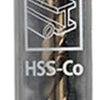 Mack 1018202 - taladro metal hss co5% din 338 ø 9,5 x 125 mm | 5 piezas