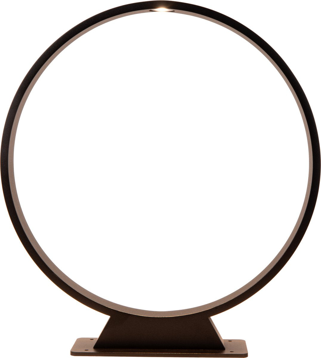 Lucide jerel - lampada da terra - ø 40 cm - led - 1x5w 3000k - ip54 - nero