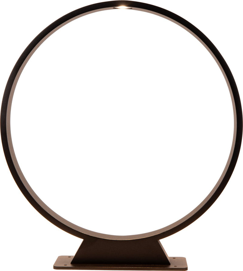 Lucide jerel - lampada da terra - ø 40 cm - led - 1x5w 3000k - ip54 - nero