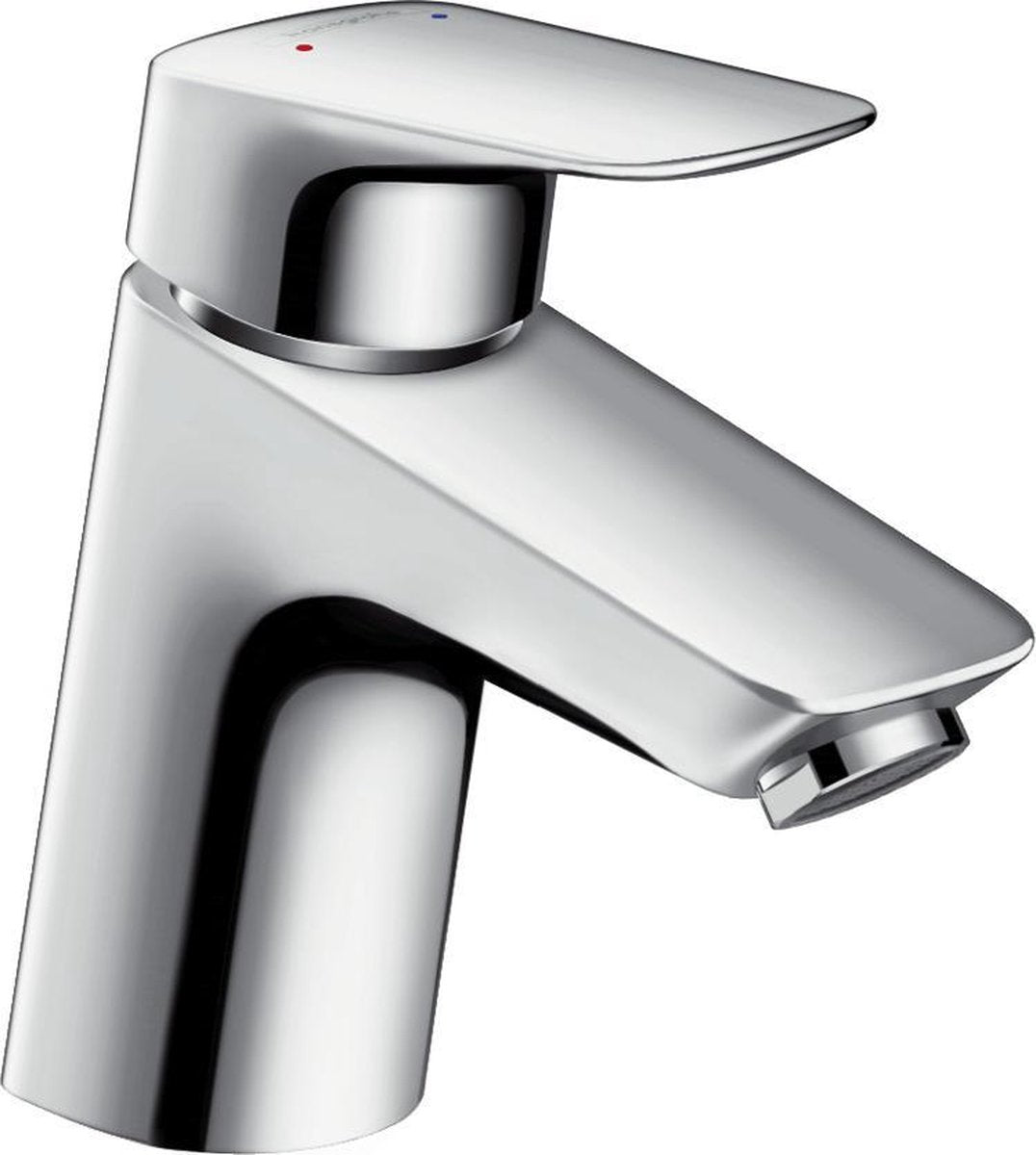 Miscelatore lavabo monocomando Hansgrohe Logis 70 con set di scarico - cromo - interasse bocca 107 mm