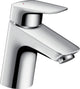 Miscelatore lavabo monocomando Hansgrohe Logis 70 con set di scarico - cromo - interasse bocca 107 mm