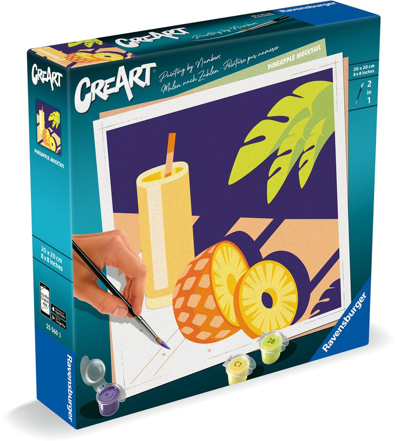 Ravensburger creart pintura por números - piña