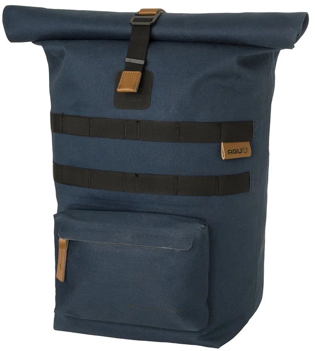 Borsa da bicicletta singola Agu convoy urban click'ngo acciaio blu