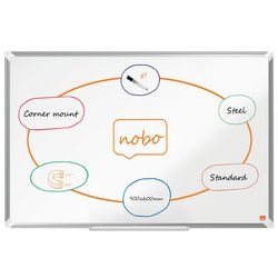 Lavagna bianca nobo premium plus 900 x 13 x 600 mm