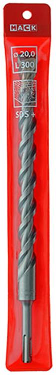 Mack 1018221 - taladro percutor sds + 20x300mm | 5 piezas