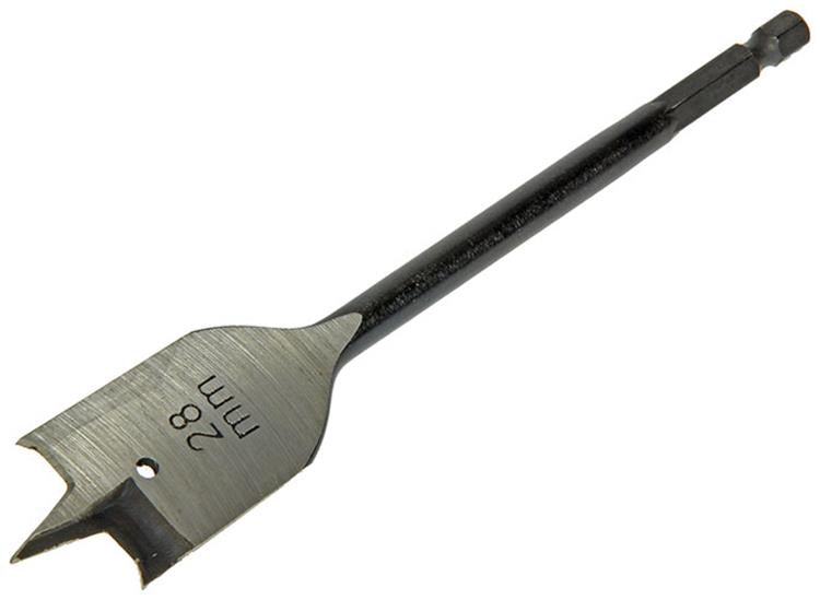 Mack 1018255 - taladro plano para madera 28mm | 2 piezas