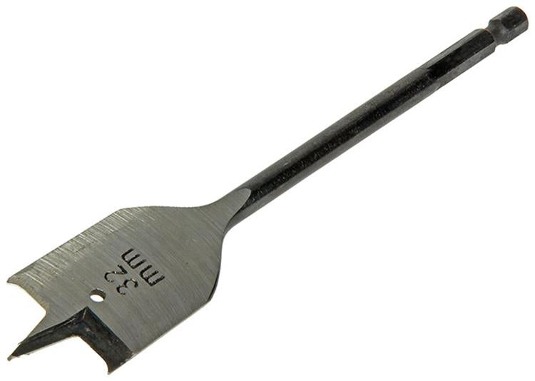 Mack 1018256 - Broca plana para madera DIN 7487 ø 32,0 x 160 mm | 5 piezas