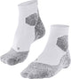 Falke ru trail hardloopsokken anti blaren, lichte padding functioneel garen sportsokken dames wit - maat 41-42