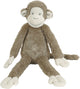 Happy horse aap mickey knuffel 43cm - bruin - baby knuffel