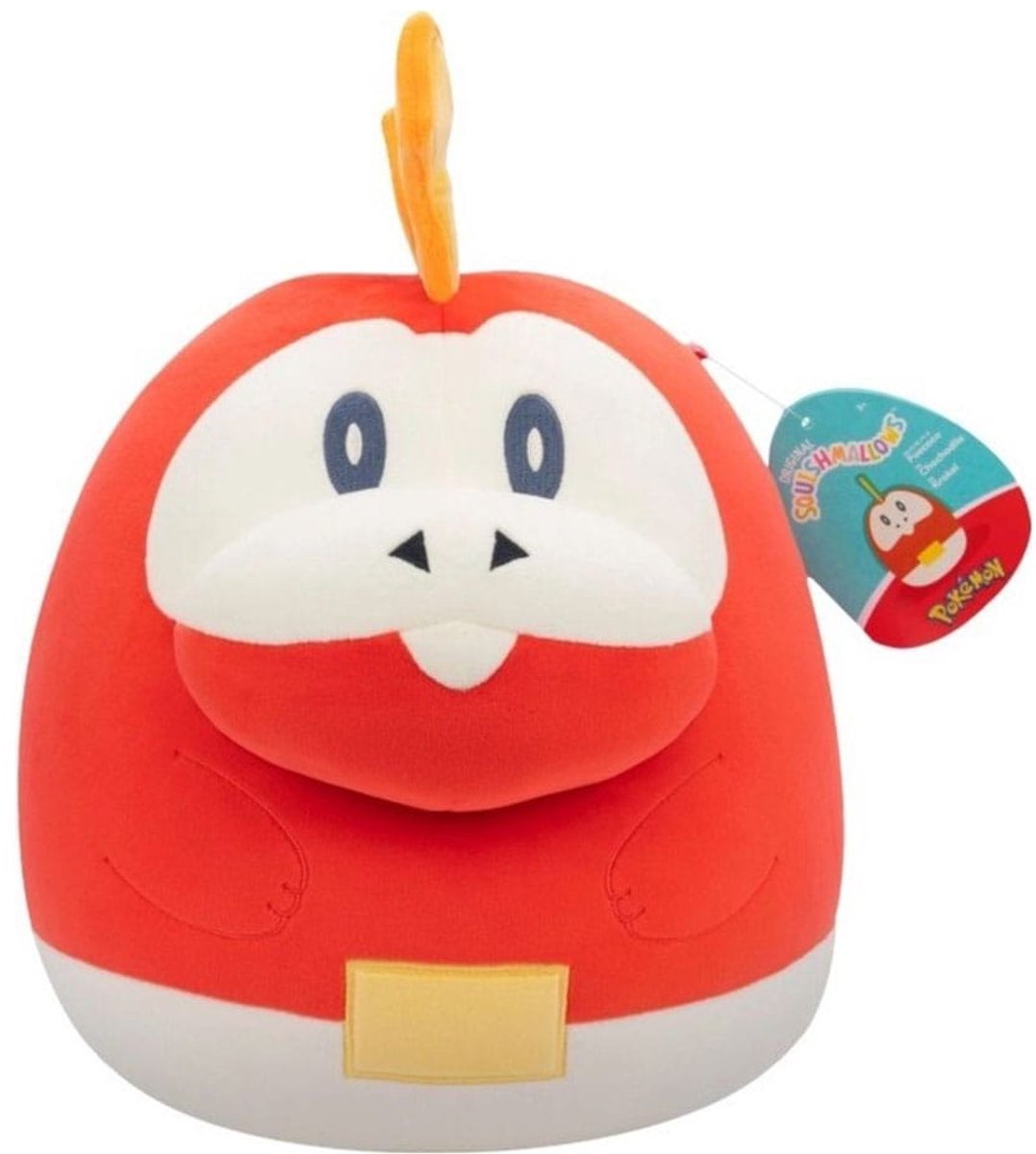 Pokemon Squishmallows - peluche jumbo 50 cm fuecoco