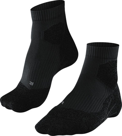 Falke ru trail anti-blaar functioneel materiaal hardloopsokken heren zwart - maat 44-45