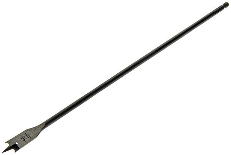 Mack 1018265 - Broca plana para madera DIN 7487 ø 16,0 x 400 mm | 5 piezas