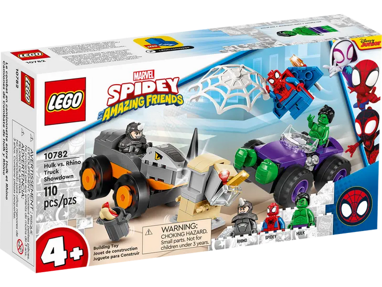 IMP LEGO Spidey y sus increíbles amigos 10782 Hulk vs. Rinoceronte