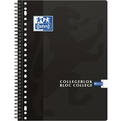 Blocco note universitario oxford a4+ nero