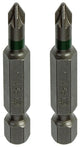 Mack 1018298 - punta de tornillo pz1 l50mm 2uds | 5 piezas