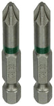Mack 1018299 - punta de tornillo pz2 l50mm 2uds | 5 piezas