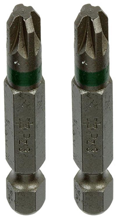 Mack 1018300 - punta de tornillo pz3 l50mm 3uds | 5 piezas