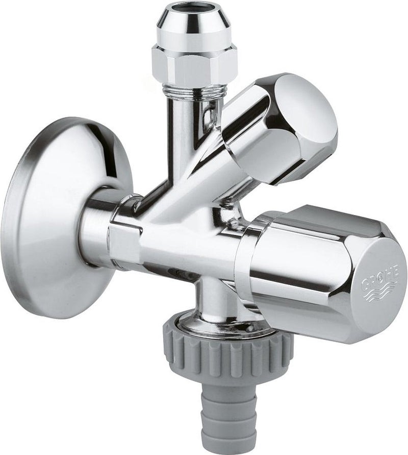 Válvula de ángulo Grohe - conexión de pared 1 2 - cromo
