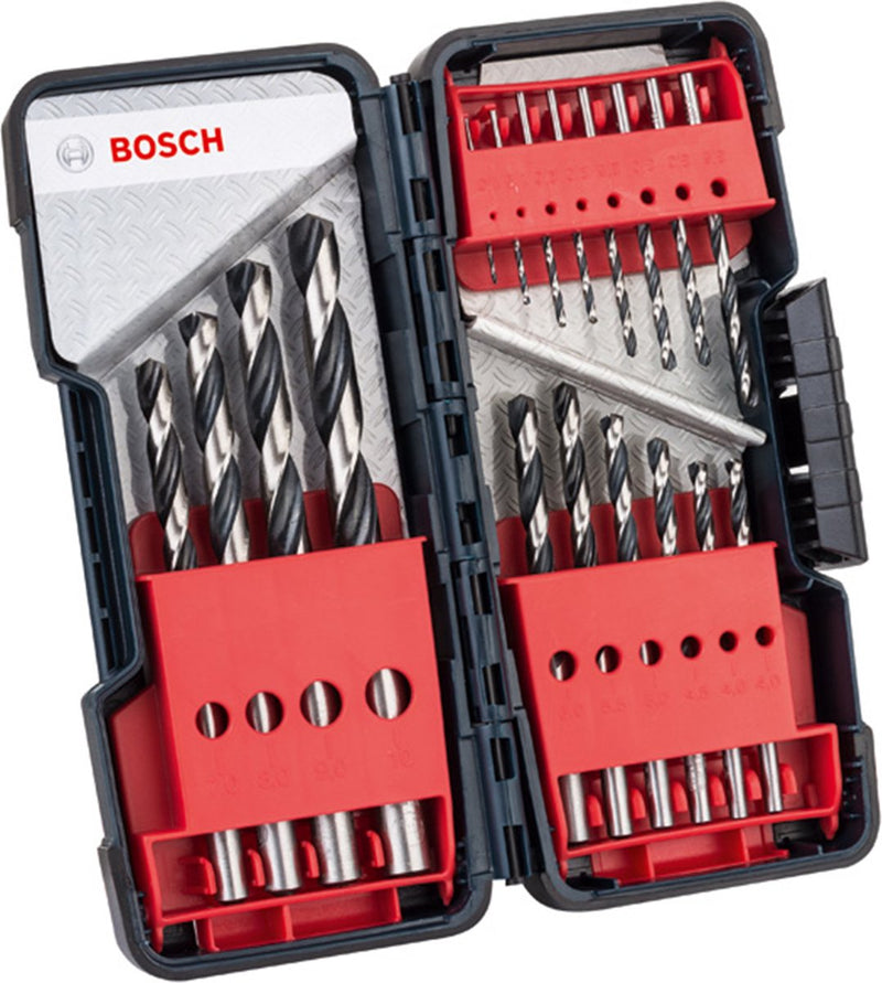 Accesorios Bosch juego de brocas para metal | hss pointeq | 18 piezas - 2608577350