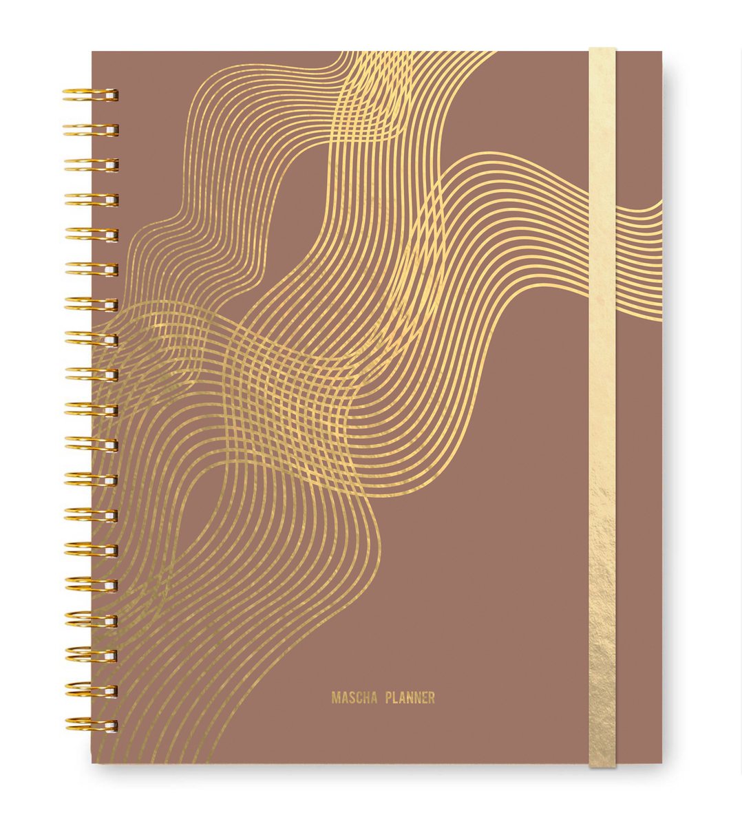 Mascha planner - mocha