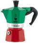 Bialetti - la mokina - cafetera - tricolore - 1 espresso