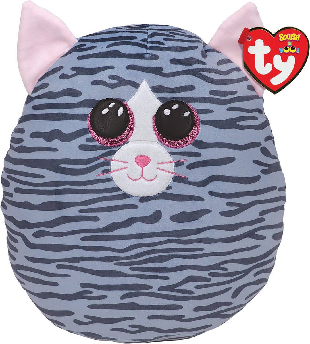 Ty beanie ty squish a boo kiki gatto, 20 cm