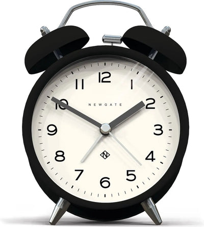 Newgate charlie bell echo - reloj despertador - negro